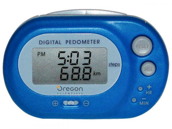 Pedrômetro Oregon PE320 Display LCD - Cálculo de Distância Relógio
