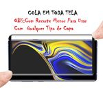 Pelã­cula De Vidro 3d Galaxy Note 9 Tela Curva Cola Na Tela Toda