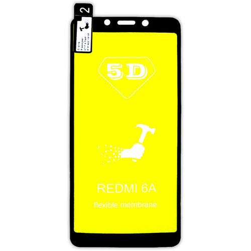 Película de Gel 5d Frontal Xiaomi Redmi 6a Preto
