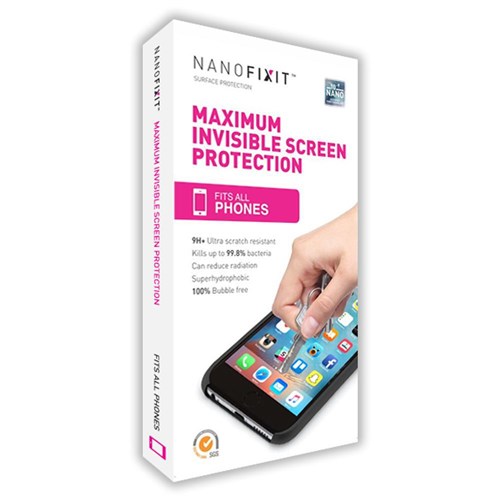 Película De Proteção Líquida Nanofixit One Phone - Nft-One-Ph (1 Aplicação Em Smartphone)