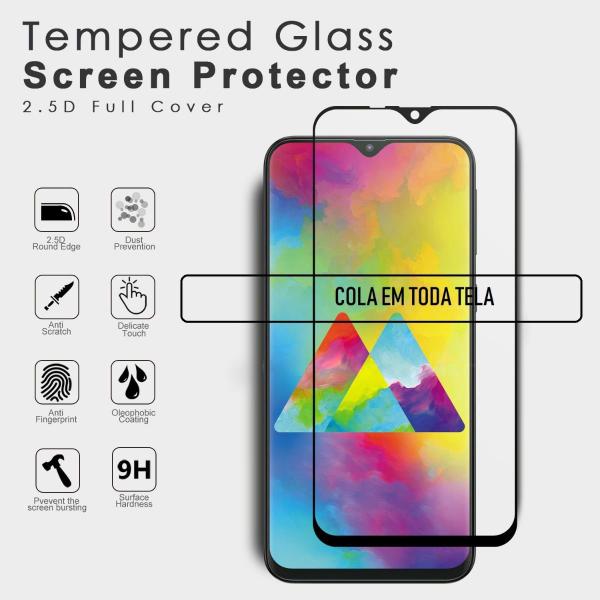 Película de Vidro 3D para Galaxy M20 - Bd Cases