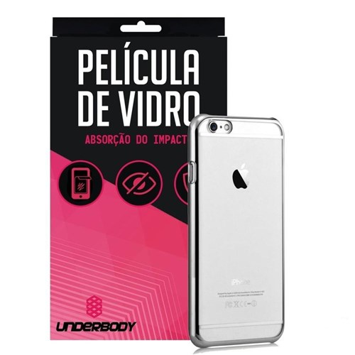 Película De Vidro E Capa Transparente Para Iphone 6s Plus - Underbody