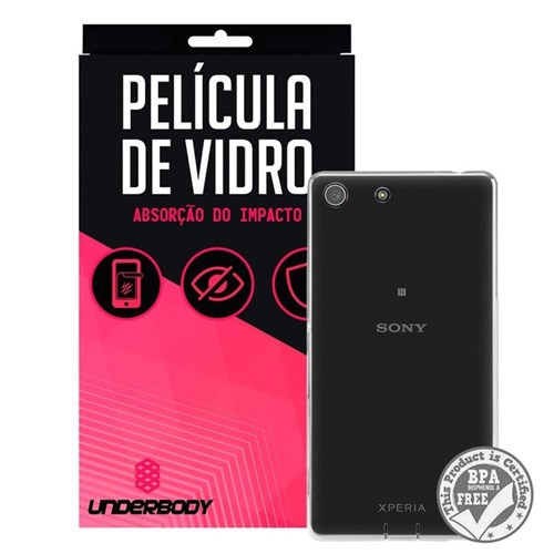 Película De Vidro E Capa Transparente Para Sony Xperia M5 - Underbody