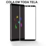 Pelicula de Vidro Galaxy Note 8 - 5d Curvada Cola a Tela Toda