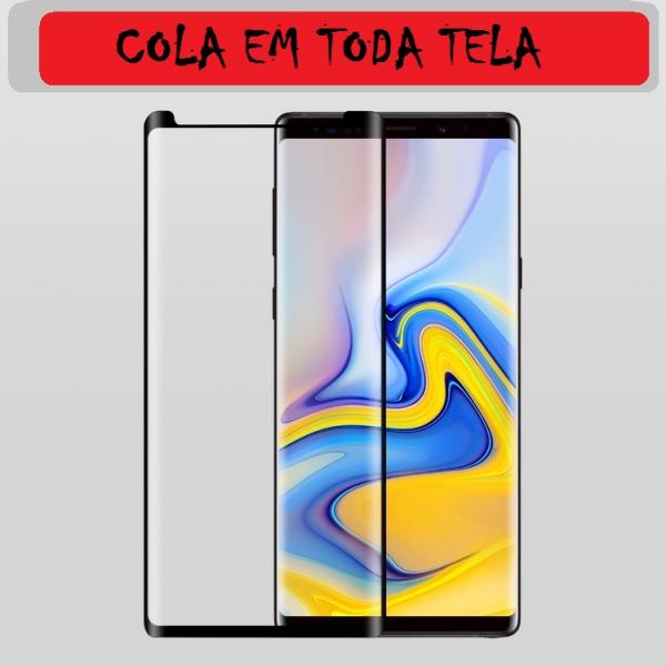Pelicula de Vidro Galaxy Note 9 - 3D Tela Curva Cola na Tela Toda - M3