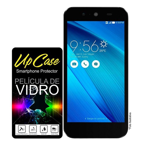 Tudo sobre 'Pelicula De Vidro Para Celular Smartphone Asus Live G500tg - Upcase'