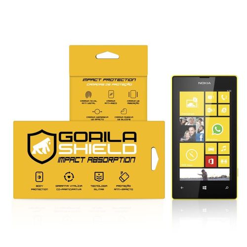 Película de Vidro para Microsoft 520 – Double Protection – Gorila Shield