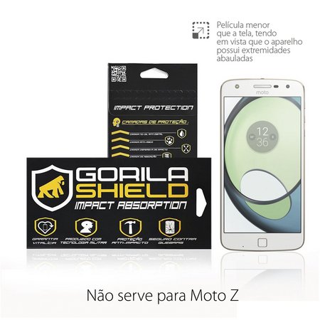 Película de Vidro para Moto Z Play - Gorila Shield - Gorila Shield