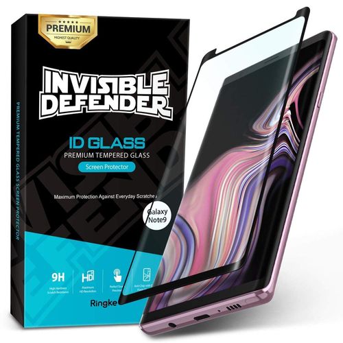 Tudo sobre 'Película de Vidro Temperado Galaxy Note 9 Ringke IDFULLGL + Kit de Instalação Fácil'
