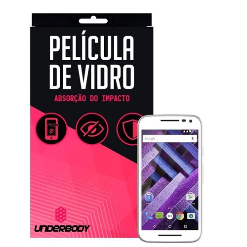 Película de Vidro Ultra Temperado para Motorola Moto G 3 Geração