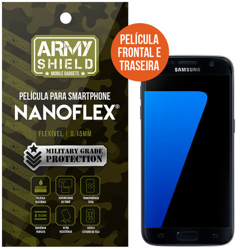 Película NanoFlex [FRONTAL e TRASEIRA] Samsung Galaxy S7 - Armyshield