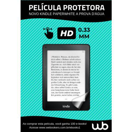Tudo sobre 'Película Novo Kindle Paperwhite 10ª Geração Wb® Fosca Anti-Risco Anti-Poeira Anti-Uv'