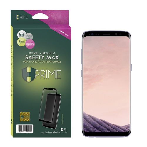 Película Premium Fibra de Vidro Safety Max Hprime Galaxy S8
