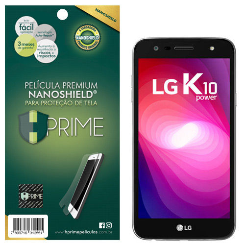 Película Premium HPrime Lg K10 Power / NanoShield®