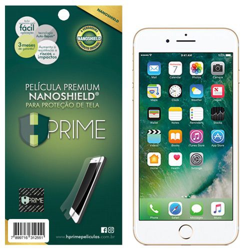 Tudo sobre 'Película Premium NanoShield Hprime Apple Iphone 7 Plus / Iphone 8 Plus - Hprime Películas'
