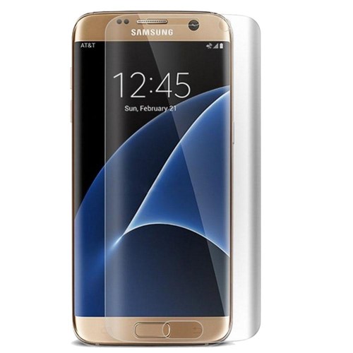 Película Protetora Transparente Curvada Para Samsung Galaxy S7 Edge