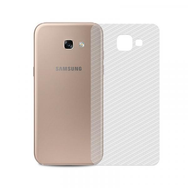Película Traseira de Fibra de Carbono Transparente para Samsung Galaxy A7 2017 - Gorila Shield