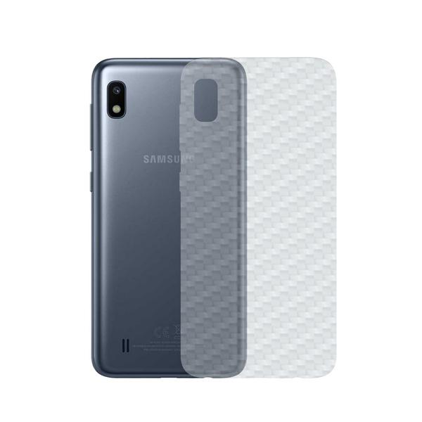 Película Traseira Fibra de Carbono Transparente para Samsung Galaxy A10 - Gorila Shield