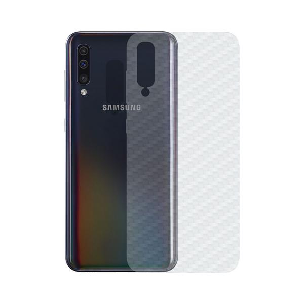 Película Traseira Fibra de Carbono Transparente para Samsung Galaxy A50 - Gorila Shield