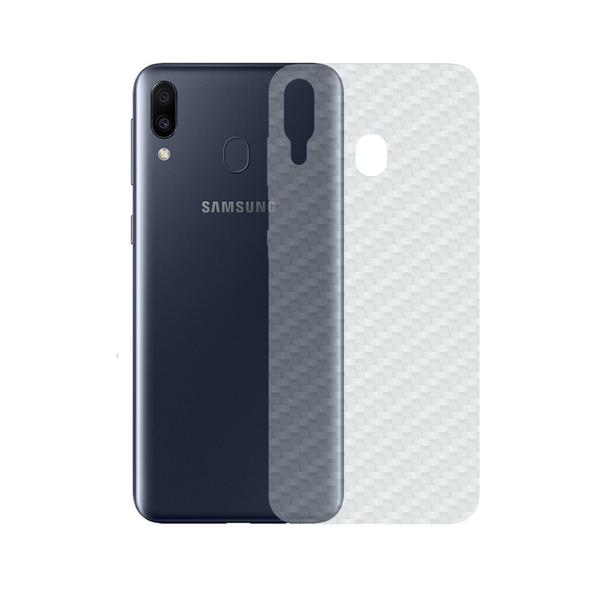 Película Traseira Fibra de Carbono Transparente para Samsung Galaxy M20 - Gorila Shield