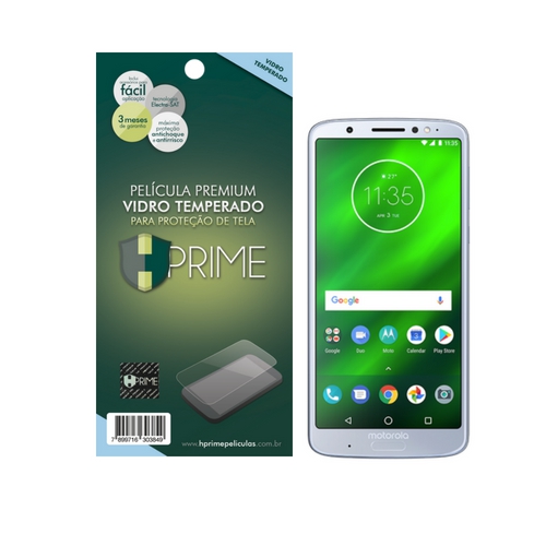 Película Vidro Temperado Premium HPrime Motorola Moto G6 Plus - Hprime Películas