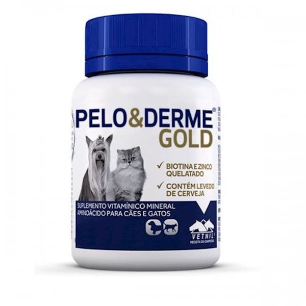 Pelo Derme Gold (30g/30 Comprimidos) - Vetnil