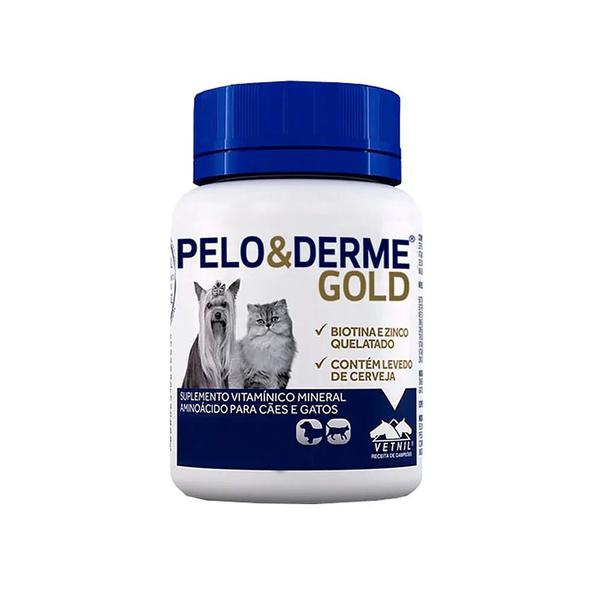 Pelo e Derme Gold 60 Comprimidos - Vetnil