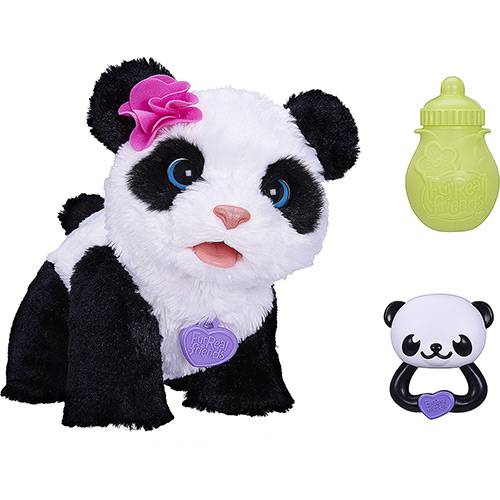 Tudo sobre 'Pelúcia Animal Minha Amiga Panda - Hasbro'
