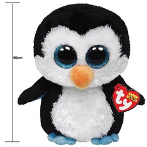 Pelúcia Beanie Boos Pinguim 40 Cm - DTC