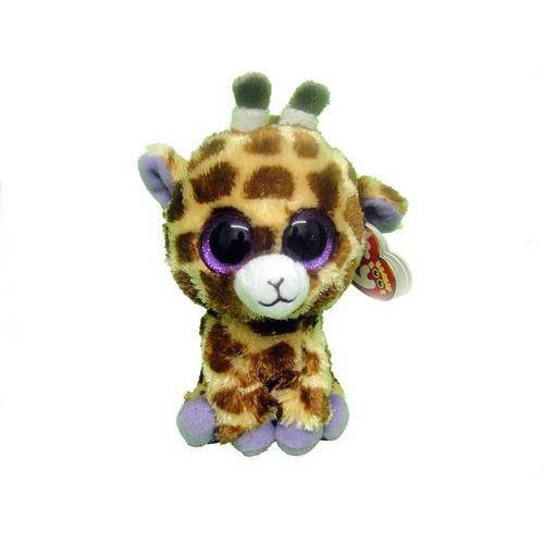 Tudo sobre 'Pelúcia Beanie Boos Safari Girafa - Dtc'