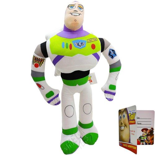 Pelúcia Buzz Lightyear, Toy Story C/ Som 30cm - Multikids - BR388