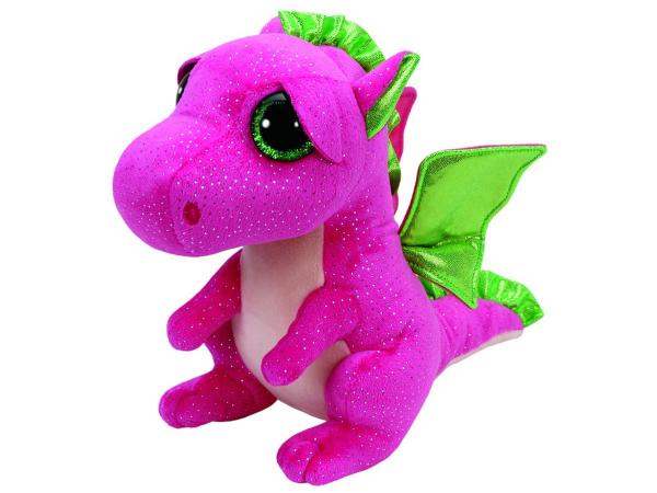 Pelúcia 23cm Beanie Boos Dinossauro Darla - DTC