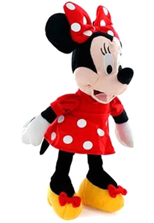 Pelúcia com Som Minnie Mouse Disney 22Cm Multikids