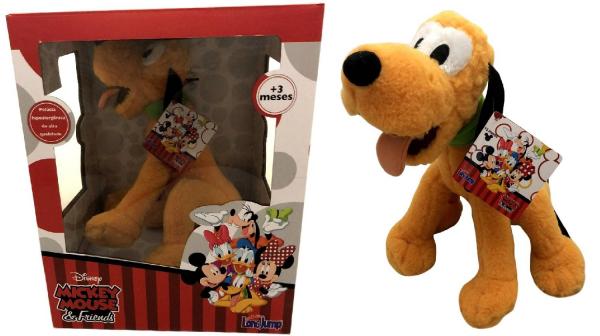 Pelúcia Disney Pluto Grande Cachorro do Mickey - Long Jump