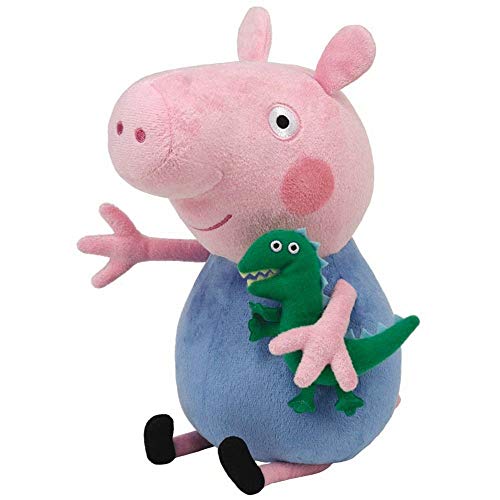 Pelúcia George Irmão da Peppa Pig 30cm Dtc 4536