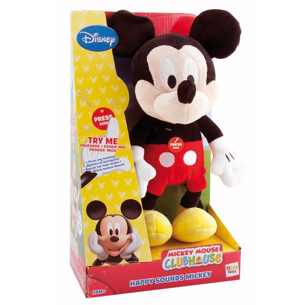 Pelúcia Happy Sounds Mickey - Multikids - Disney