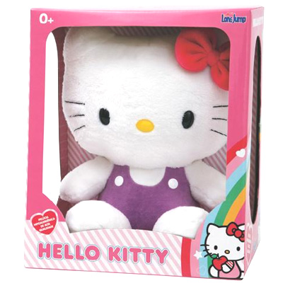 Pelúcia Hello Kitty M Roxo - Long Jump - Hello Kitty