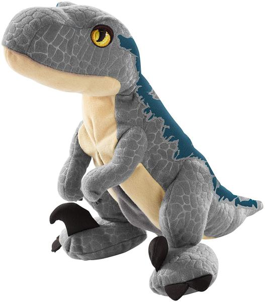 Pelúcia - Jurassic World 2 - Ovo Plush Reversível - Velociraptor Blue - Mattel