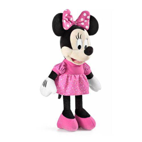 Pelúcia Minnie 33 Cm Disney Multikids