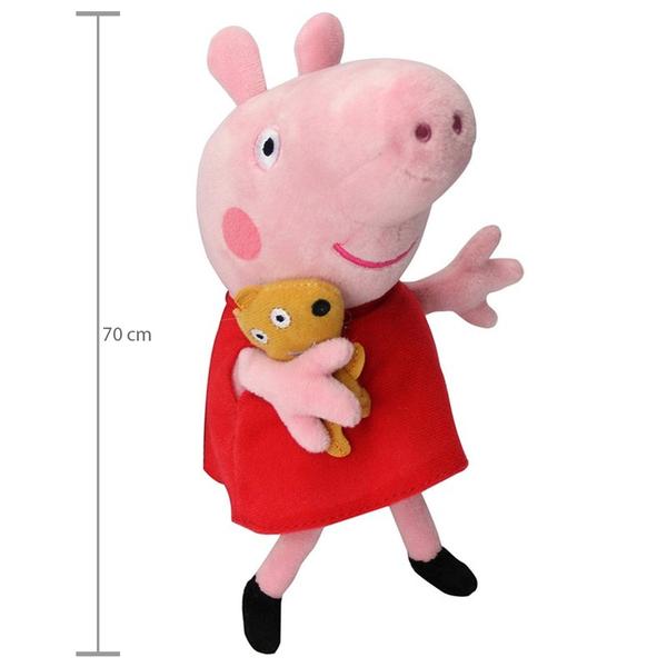 Pelúcia Peppa Pig Gigante 70cm - Long Jump - Peppa Pig