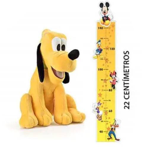 Pelucia Pluto com Som 22cm Disney Br872