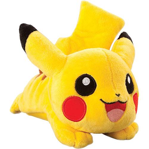 Tudo sobre 'Pelúcia Pokémon Pikachu com Som - Tomy'