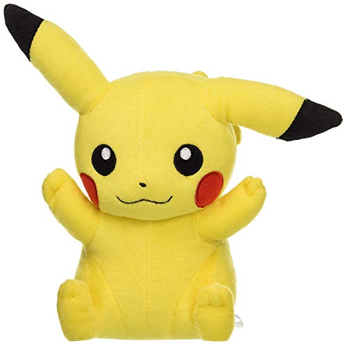 Pelúcia Pokémon Pikachu Sério - 20cm - Tomy