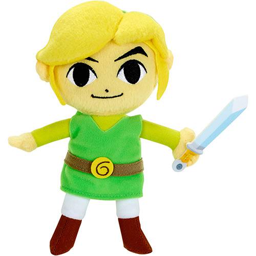 Tudo sobre 'Pelúcia World Of Nintendo - The Legend Of Zelda - Link - DTC'