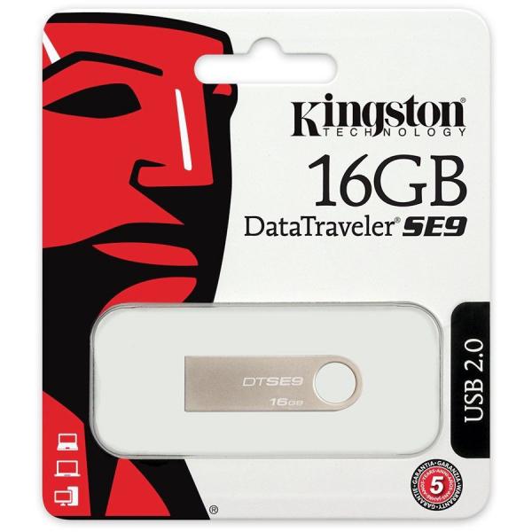 Pen Drive 16 GB Kingston Datatraveler SE9 USB 2.0
