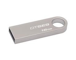Pen Drive 16GB Kingston Aluminio Data Traveler USB 2.0 - DTSE9H/16GB