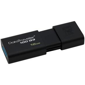 Pen Drive 16GB Kingston USB 3.0 DataTraveler DT100G3/16GB - DT100G3
