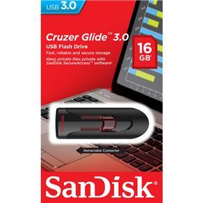 Pen Drive 16GB SanDisk Cruzer Glide USB 3.0
