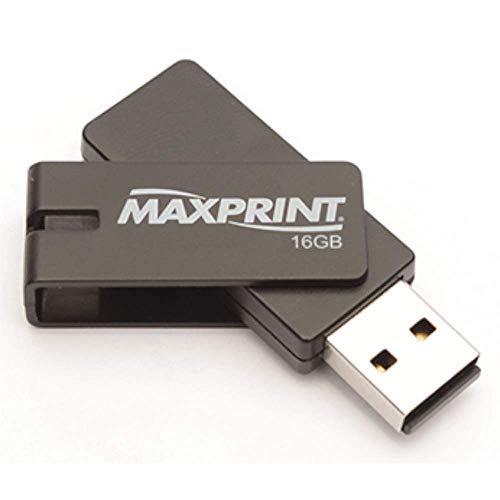 Pen Drive 16GB Twist Preto Maxprint