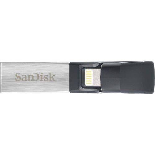 Pen Drive 128gb Sandisk Ixpand Usb 3.0 com Conector Lightning - Sandisk
